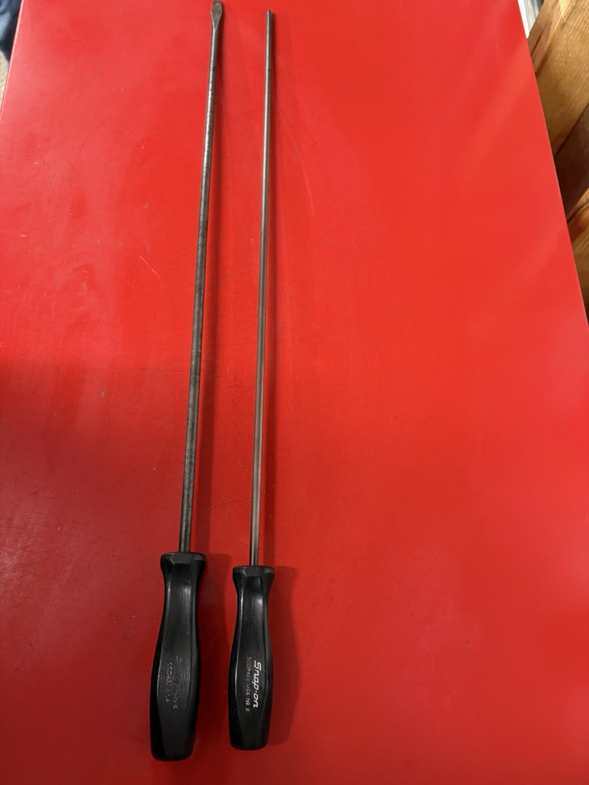 Snap-On set of lomg screwdrivers SDDP422 26″ SDD422 26″ Black