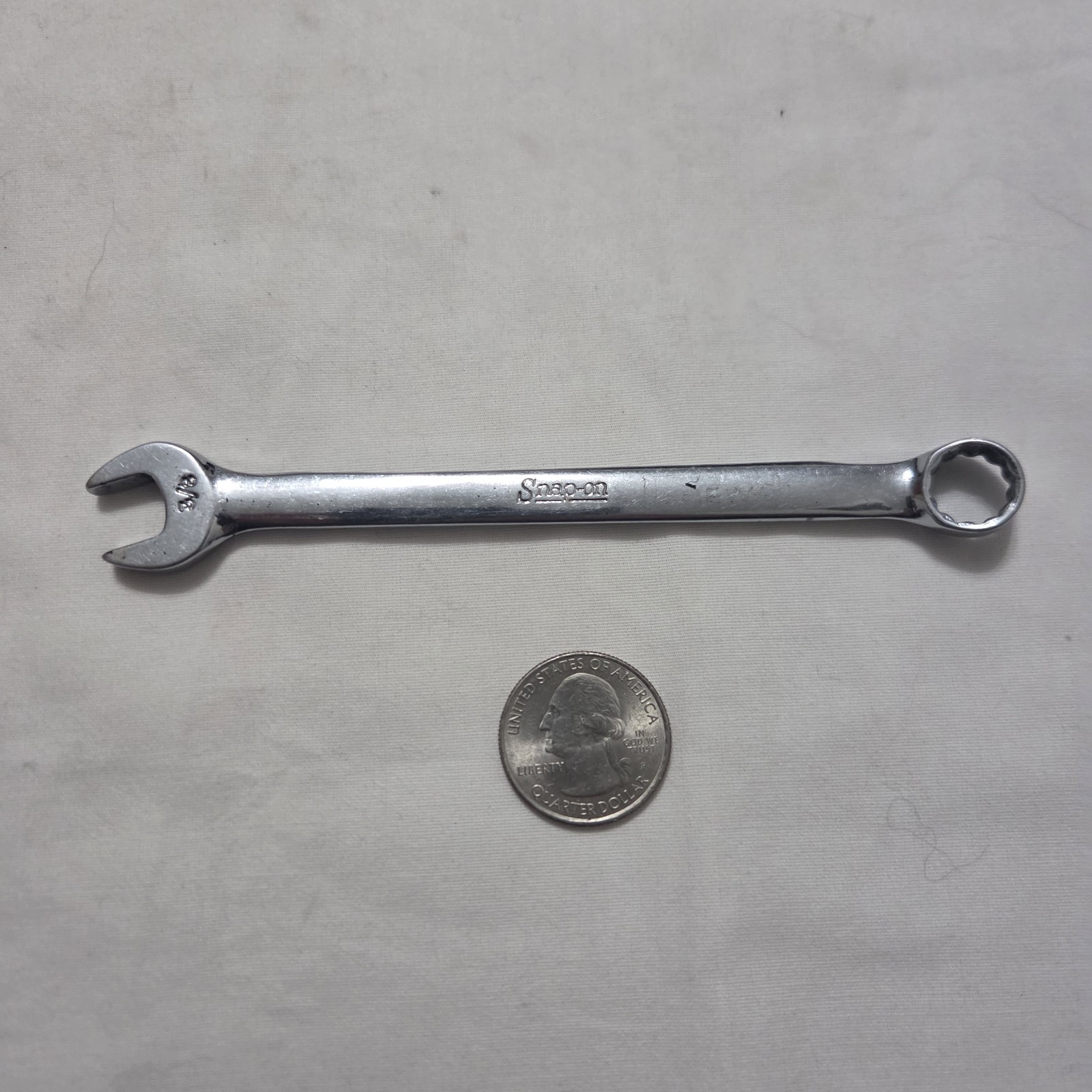 Snap-on Tools OEX120 3/8” SAE 12 Point Combination Wrench – Made in USA