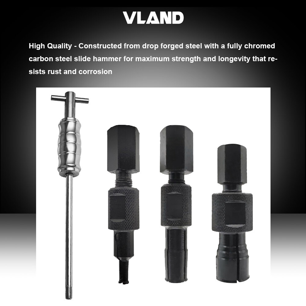 9pc 8-32mm Blind Hole Inner Bearing Puller Set Remover Slide Hammer Internal Kit