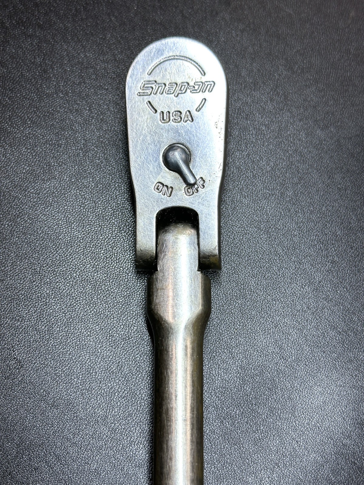 SNAP ON FLLF80 3/8″ Drive Dual 80® Technology X-Long Handle Flex-Head Ratchet