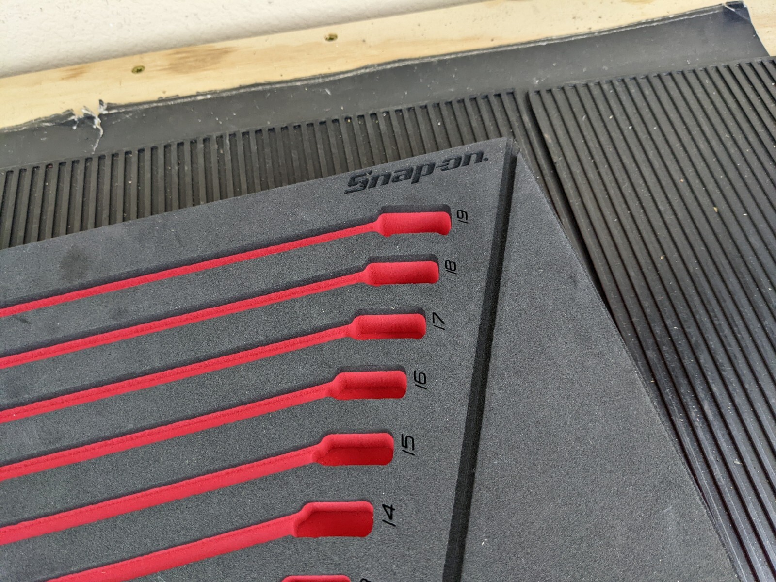 #aq378 New Snap On FMWR01BR Foam Tray For 7-19mm Wrench Set NO TOOLS