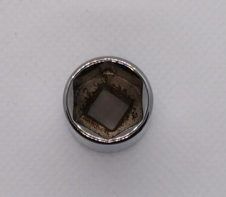 Vintage Craftsman 1/4″ Dr 1/2″ 6 Point Shallow Socket Inverted G 43499 USA NOS