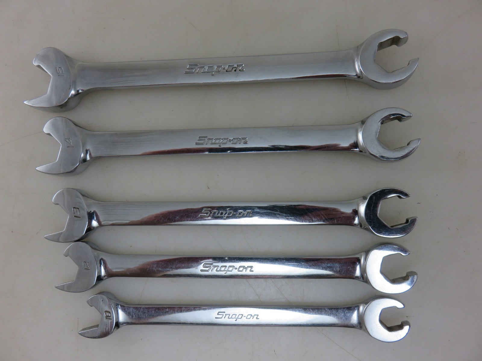 Snap-On RSXSM METRIC Open End Line Flare Nut SPEED Wrench 10mm-15mm