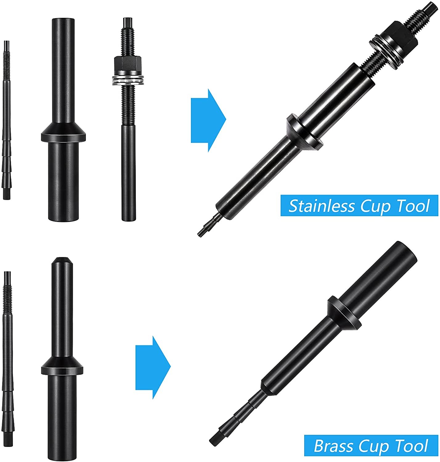 Injector Sleeve Remover & Installer Tool for Volvo D11 D13 D16 and Mack MP7 MP8