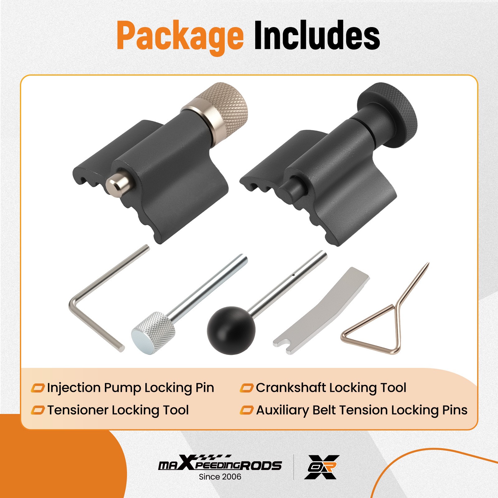 Camshaft Tools for Audi A2 A3 TDI PD 1.4-1.9L 2002-2006 7pc Kit
