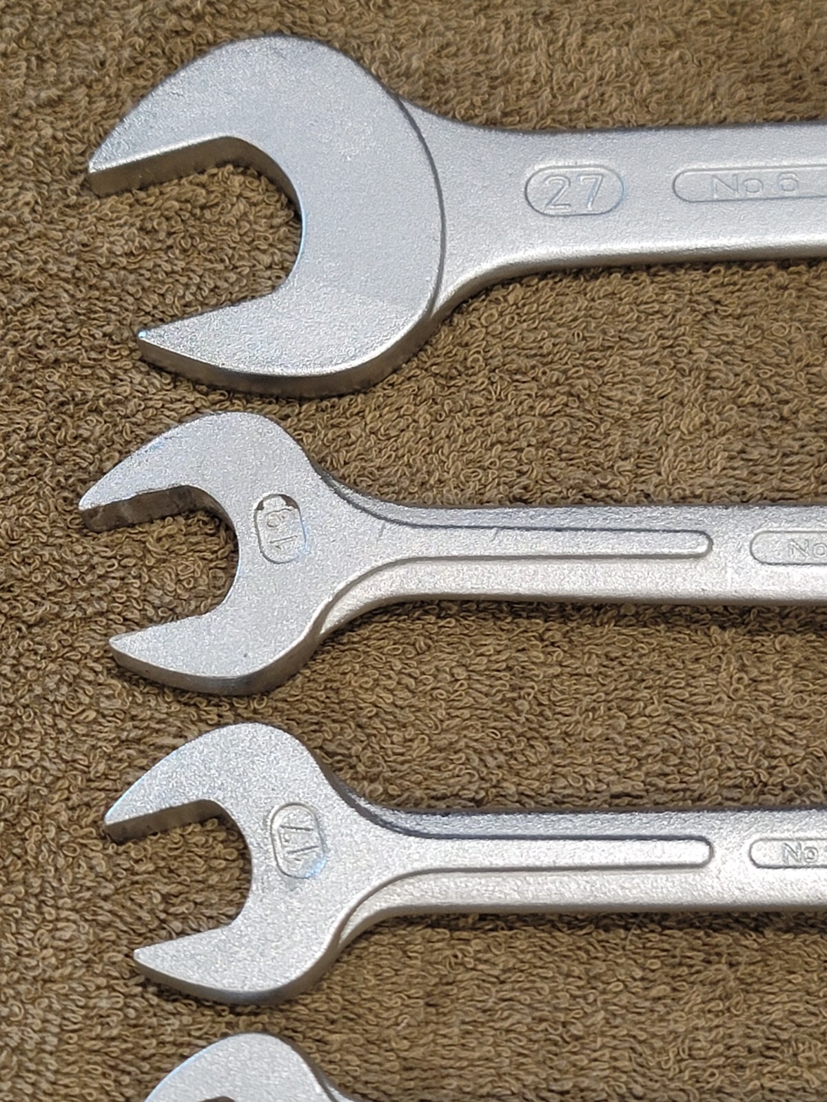 Gedore Metric Combination Wrench Set 27 24 19 17 13 12 10 mm Offset Automotive