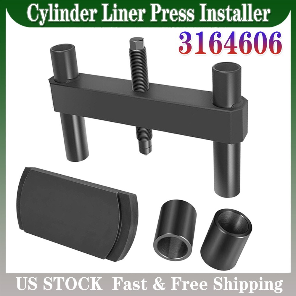 Cylinder Liner Press Installer Tool 3164606 Fit for Cummins ISX, X15 Liner Press