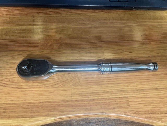 Snap-On Tools 1/2″ Drive, 10.25″ Ratchet S936 USA, 2002 Edition, Good Shape