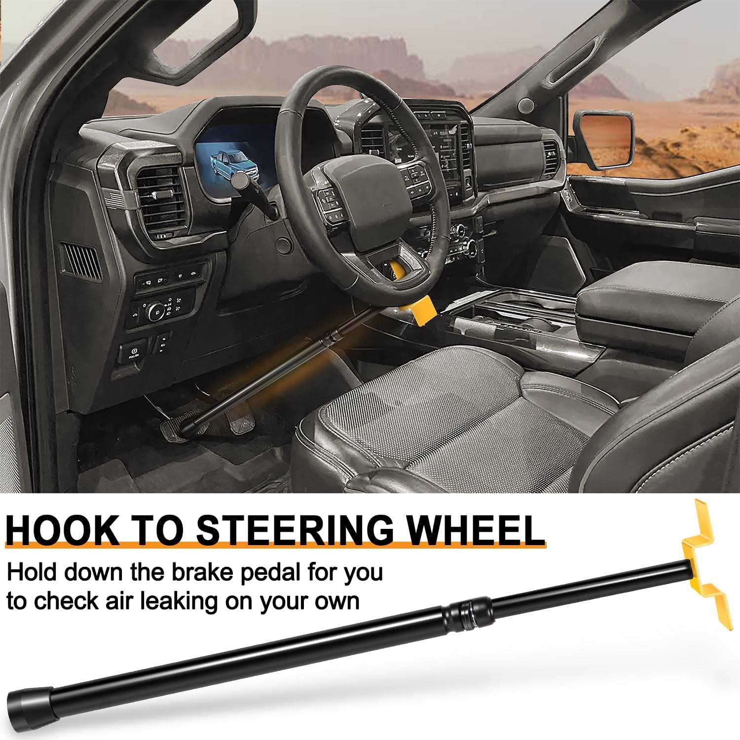 21520 Universal Brake Pedal Depressor Tool for Most Vehicles Pedal Depressor