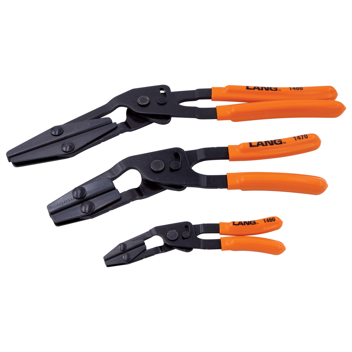 Lang Tools 1500 Three Piece Pliers Set Small Medium Large Made In USA