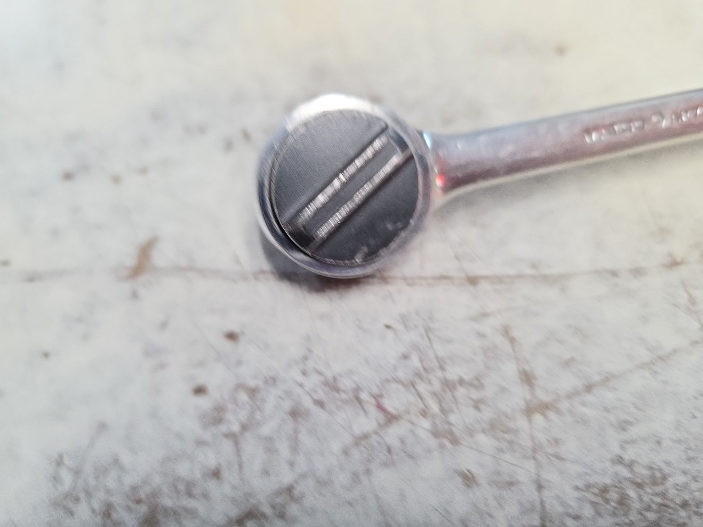 RARE MATCO TOOLS 1/4 DR 7-1/4 INCH EXTRA LONG HANDLE ROUND HEAD RATCHET AR7DP KR
