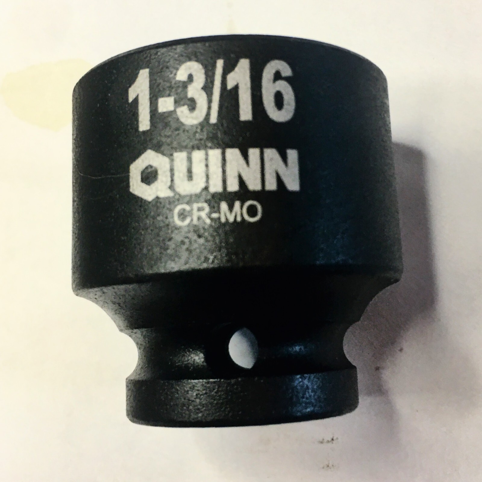Quinn 1- 3/16″ x 1/2″ Dr Standard Impact Socket 6 Point Free USA Shipping