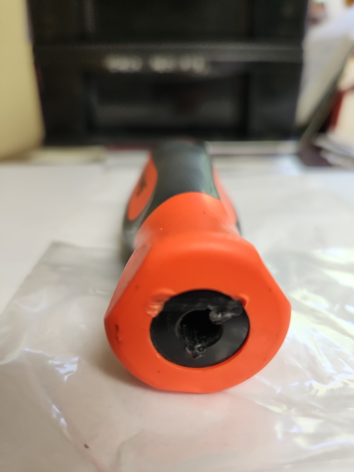 SNAP ON SHD480O **HANDLE ONLY** Flat Tip Instinct® Hard Grip Screwdriver