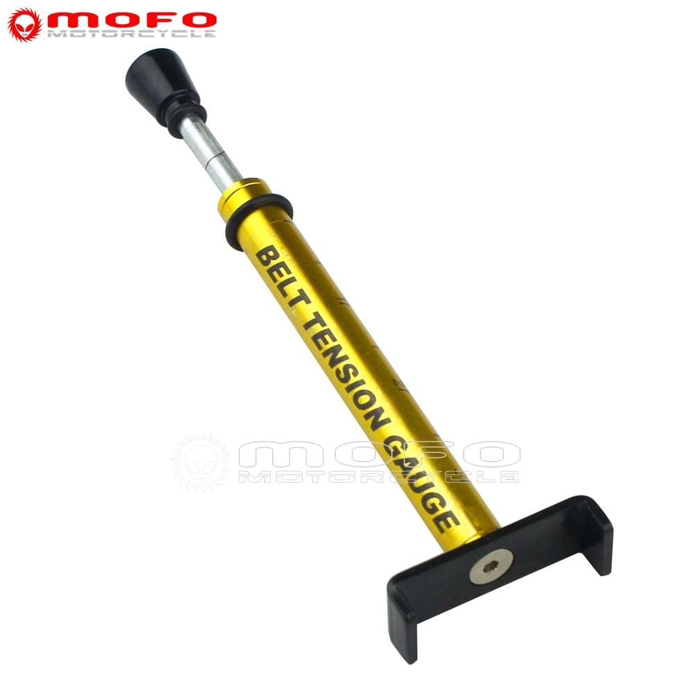 160mm Motorcycle Tool Belt Tension Gauge For Harley Softail Adjustable Tensioner
