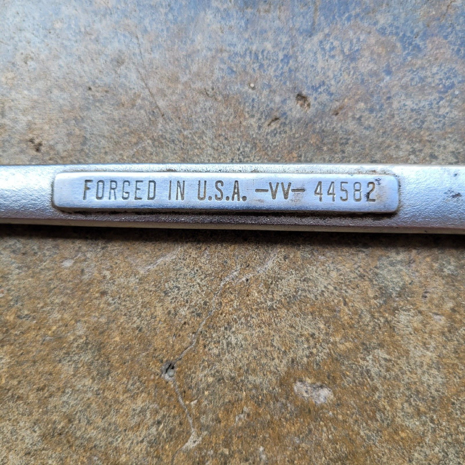 Vintage Craftsman 44582 Double Open End Wrench 5/8 X 3/4 V Series USA