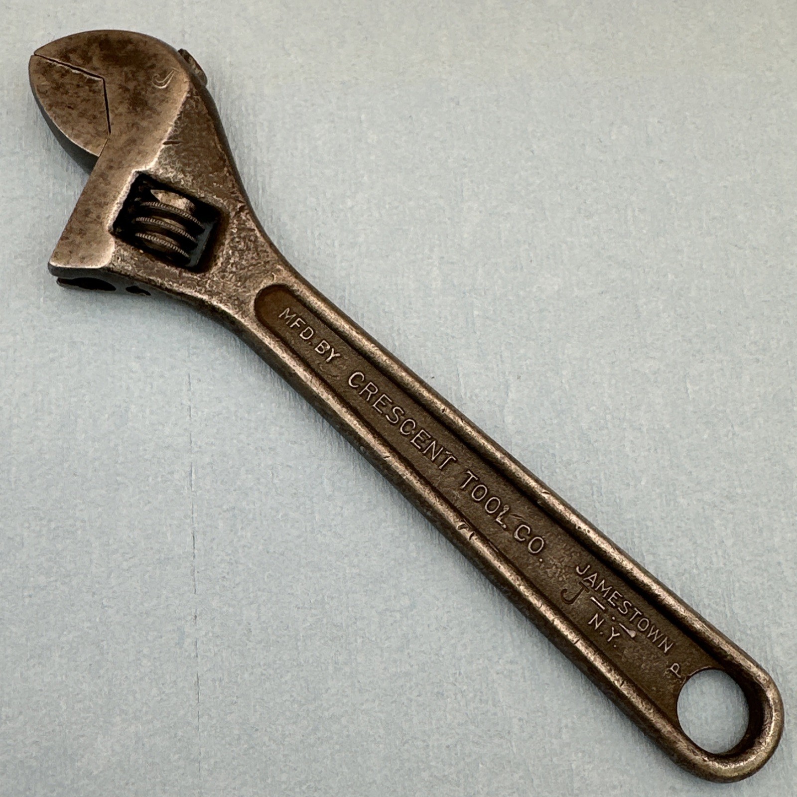 Crescent Tool Co Adjustable Wrench 8″ Vintage, Made in USA, Jamestown NY