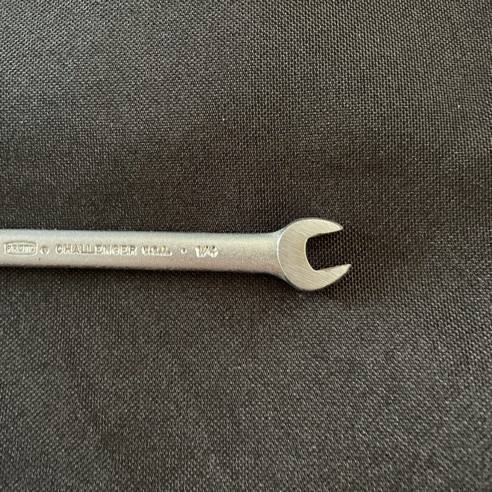 Vintage Challenger 5/16” X 1/4” Double Open End Wrench Model 5410 Made in USA