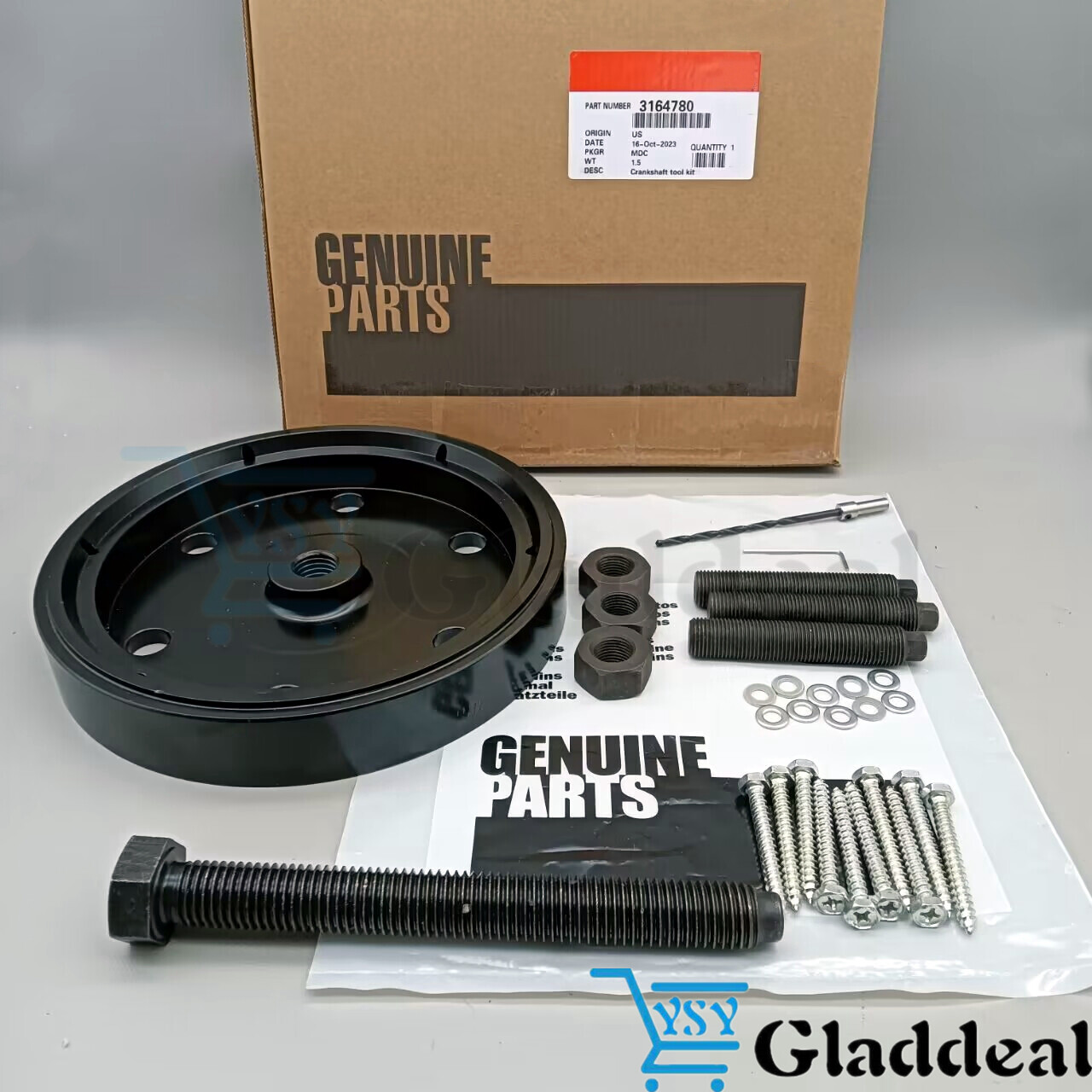 Rear Seal Wear Sleeve Installer Remover Tool for ISX15 ISX12 3164780