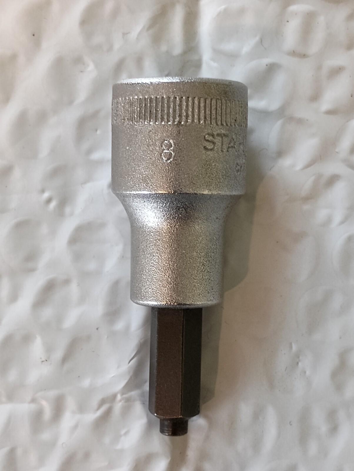 STAHLWILLE 541C, 1/2″ SOCKET DRIVEN, 8MM. ALLEN/HEX BIT *TAMPER RESISTANT GERMAN