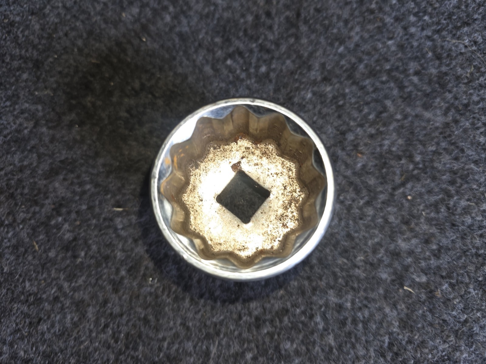 Powerbuilt 36mm Shallow Socket | Chrome Vanadium (Cr-V) | Heavy Duty | SAE/Metri