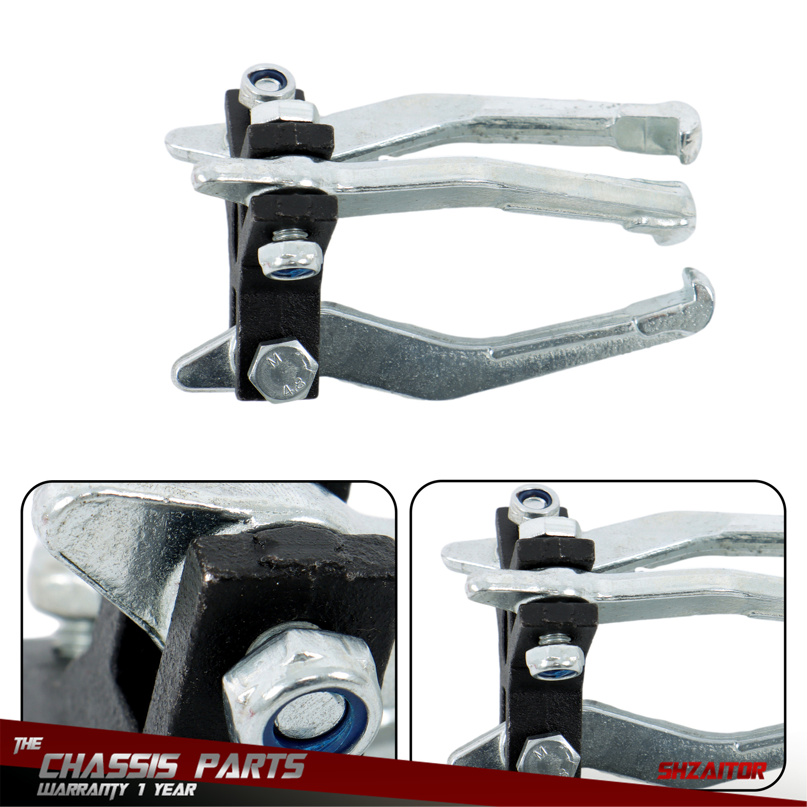1 Set Gear Bearing Slide Hammer Puller 3 Jaw Internal External Puller Tool Kits