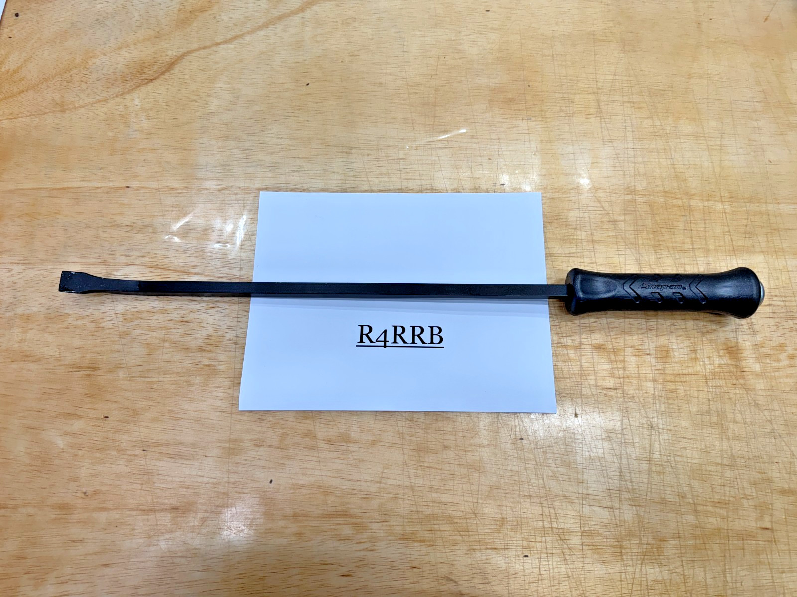 Snap-on Tools USA NEW DARK TITANIUM 24″ Length Steel Striking Pry Bar SPBS24ADT