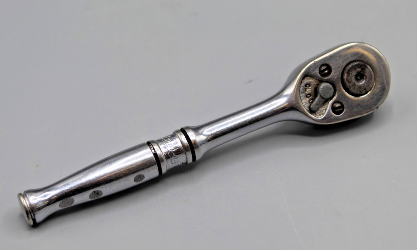 Snap-On Tools TM70C 1/4″ Drive 4″ Ratchet *Pre-owned* FREE SHIPPING