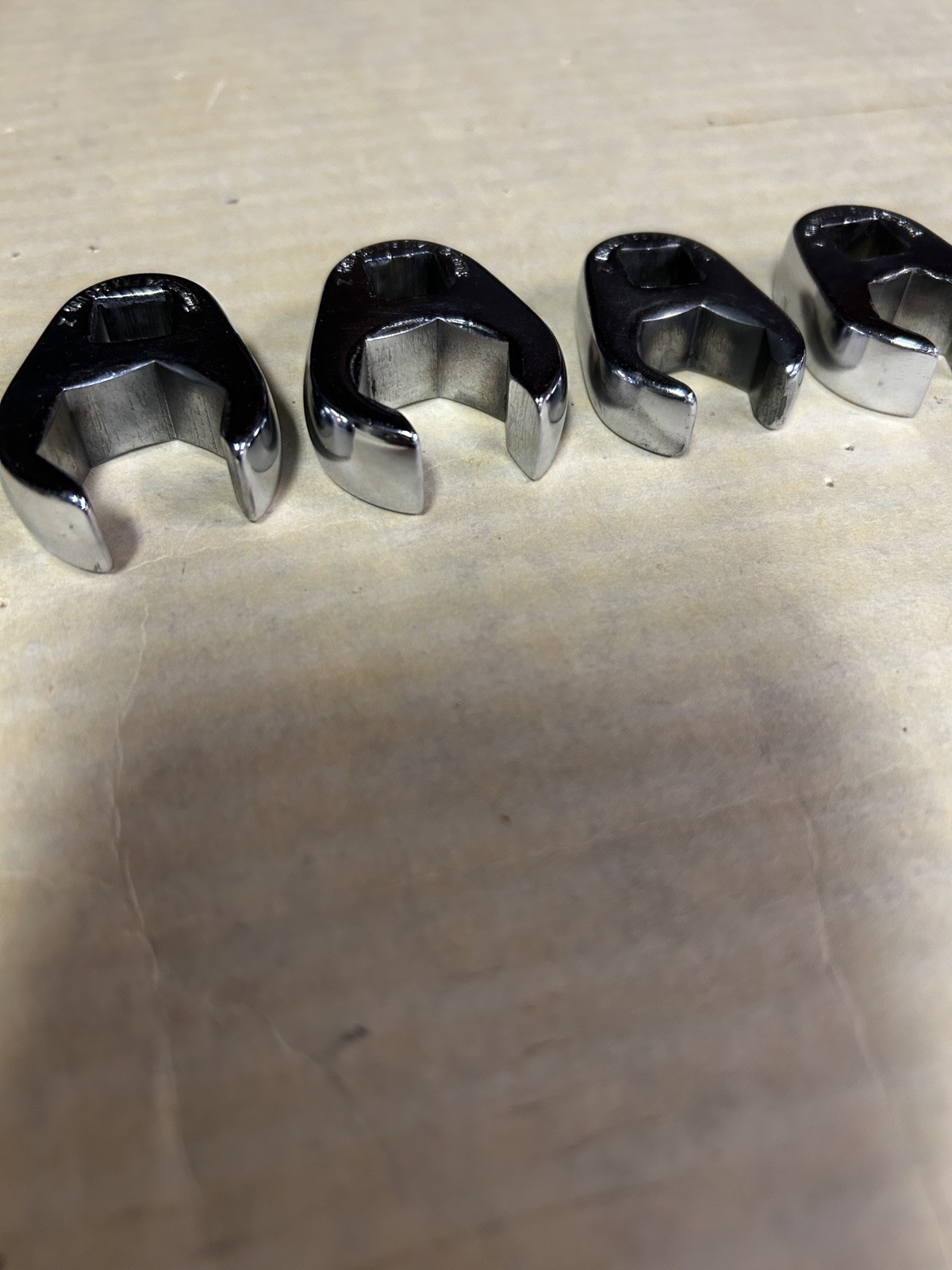 Snap On 6 pc 3/8″ Drive Flare Nut Crowfoot Set 7/16″ – 3/4″