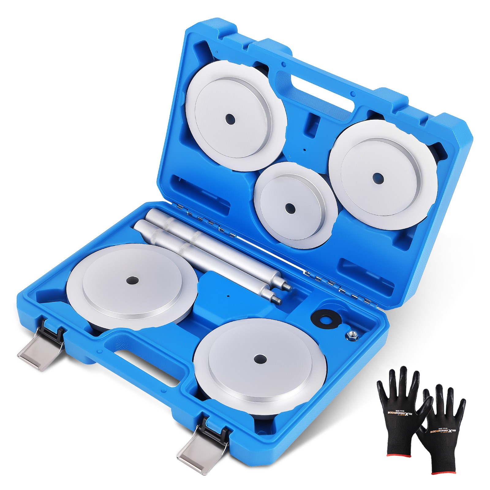 Truck Hub Seal Installer Kit Bearing Race And Seal Driver Set Heavy Duty Steel