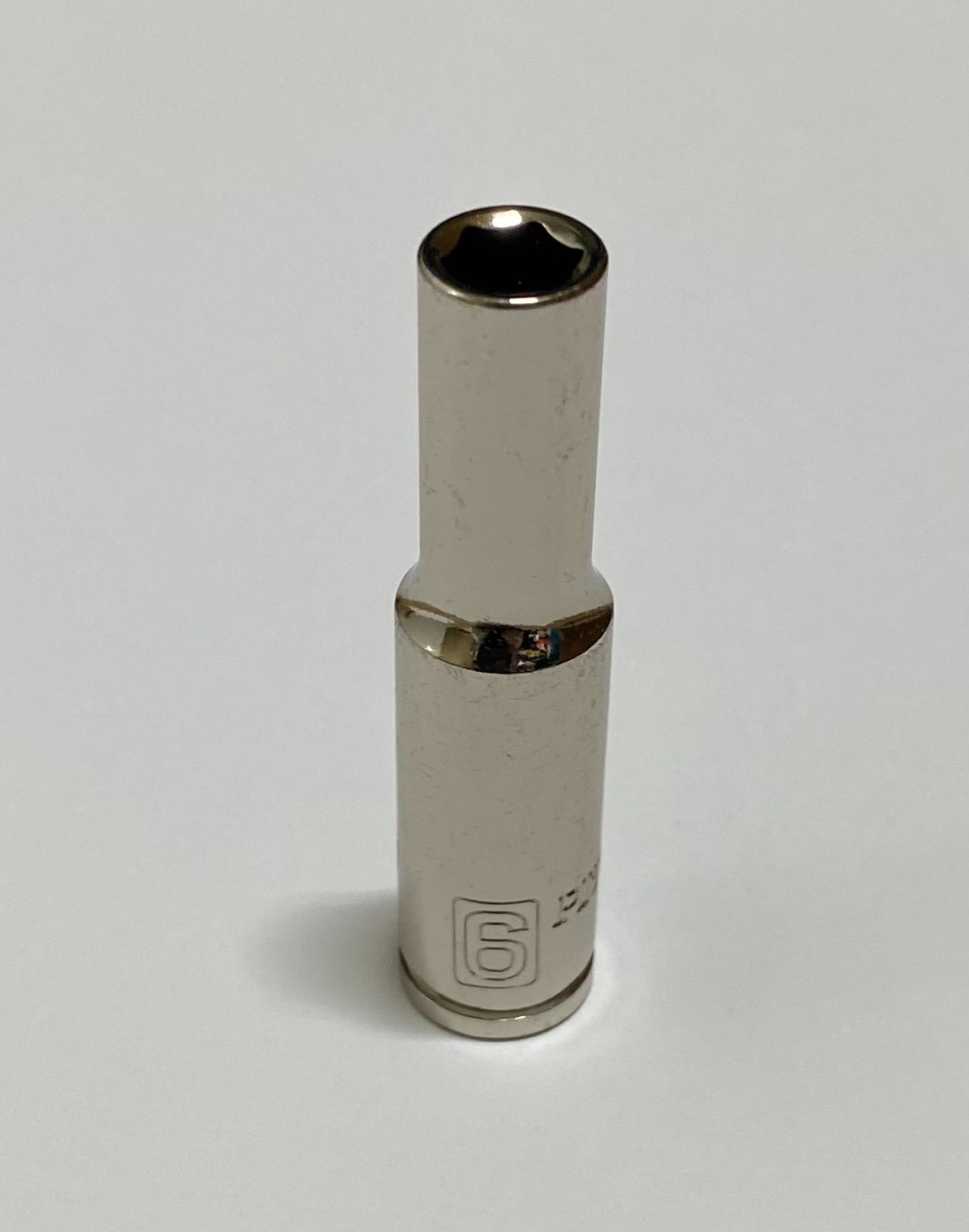 Pittsburgh Pro 6mm 1/4″ Drive 6 Point Metric Deep Socket 2 inches Long