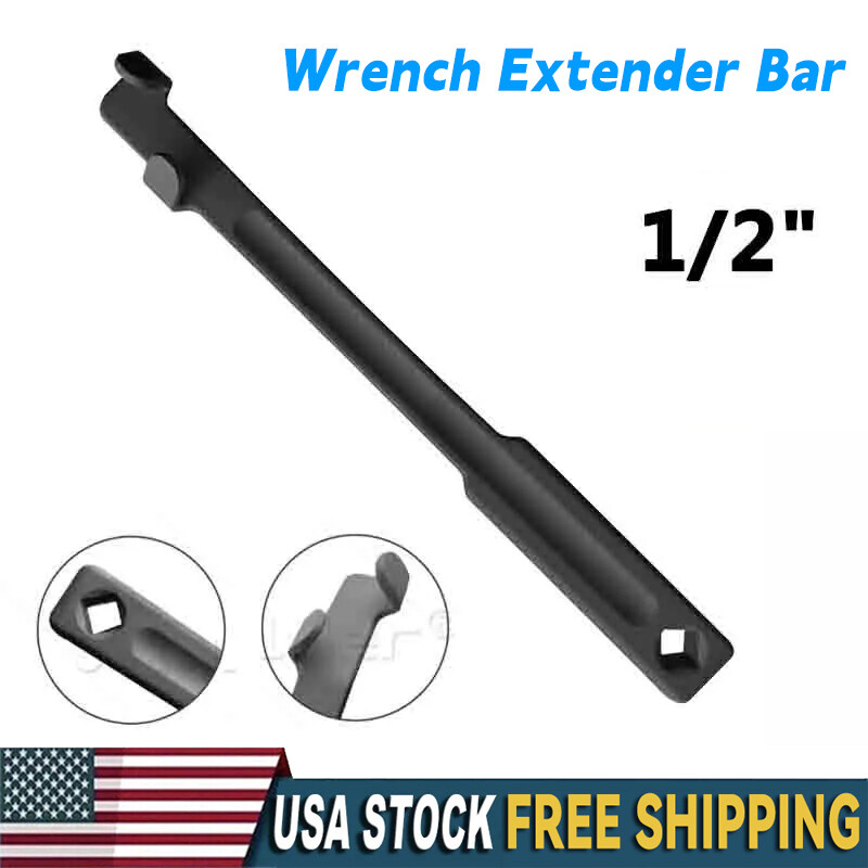 Spanner Wrench Extension Universal Extender Power Bar 1/2inch Square Hole Drive