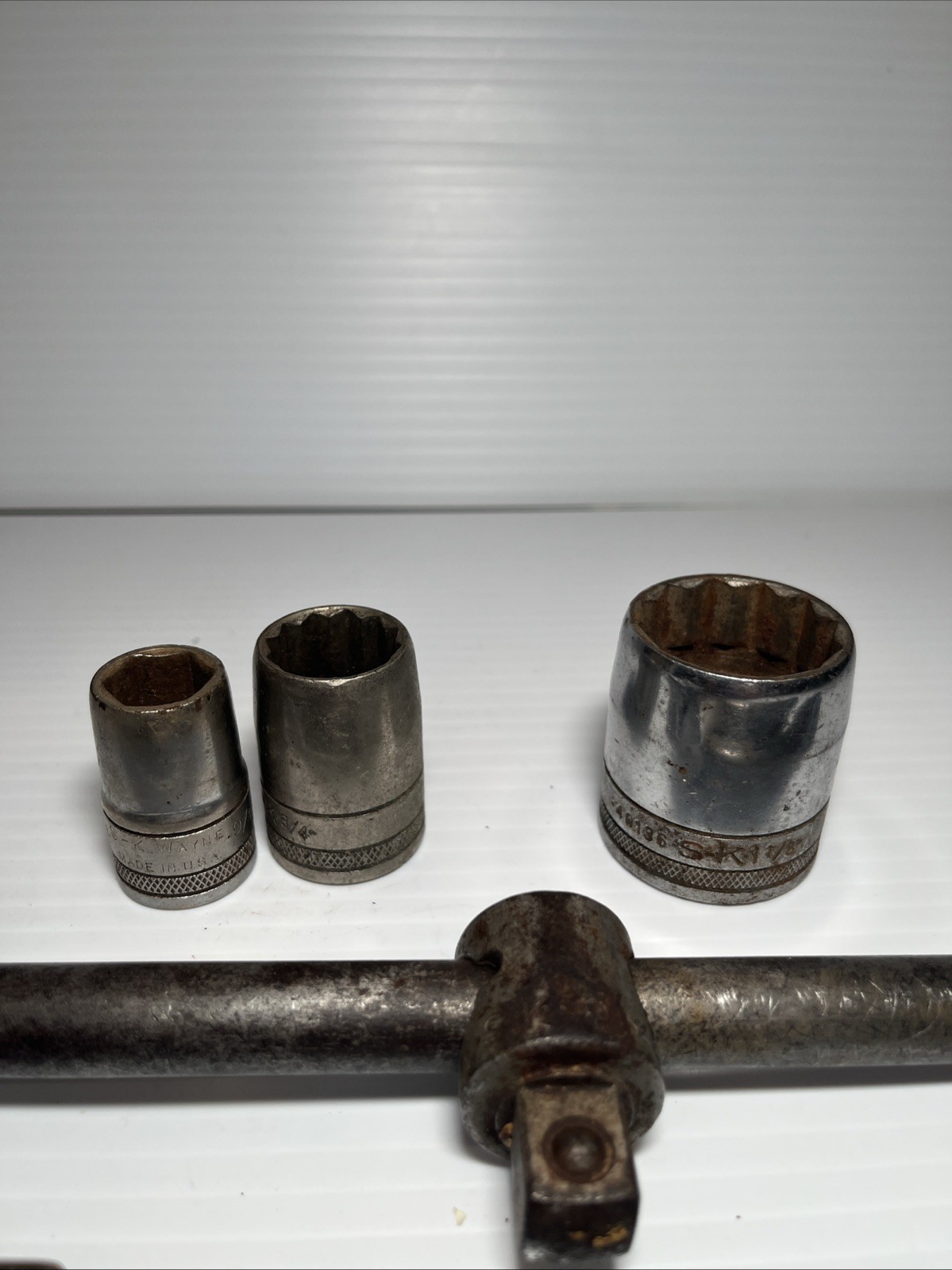 SK Vintage Assorted Tools And Sockets