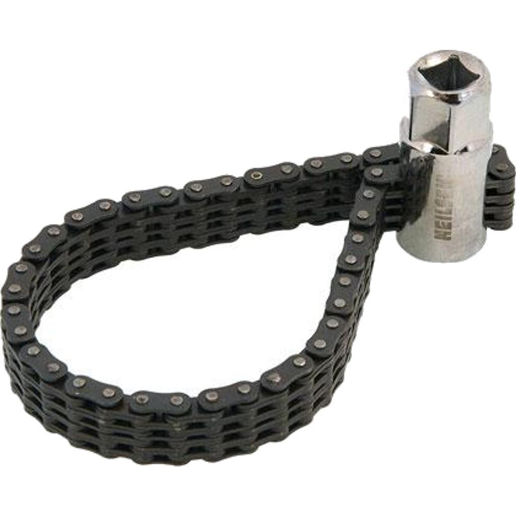 Neilsen Oil Filter Wrench Chain Spanner Socket Removing Filter 21mm 1/2″