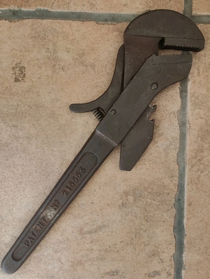 Thurley Grip-All Wrench No.2, Like Stilson Stilsons 14 Inch