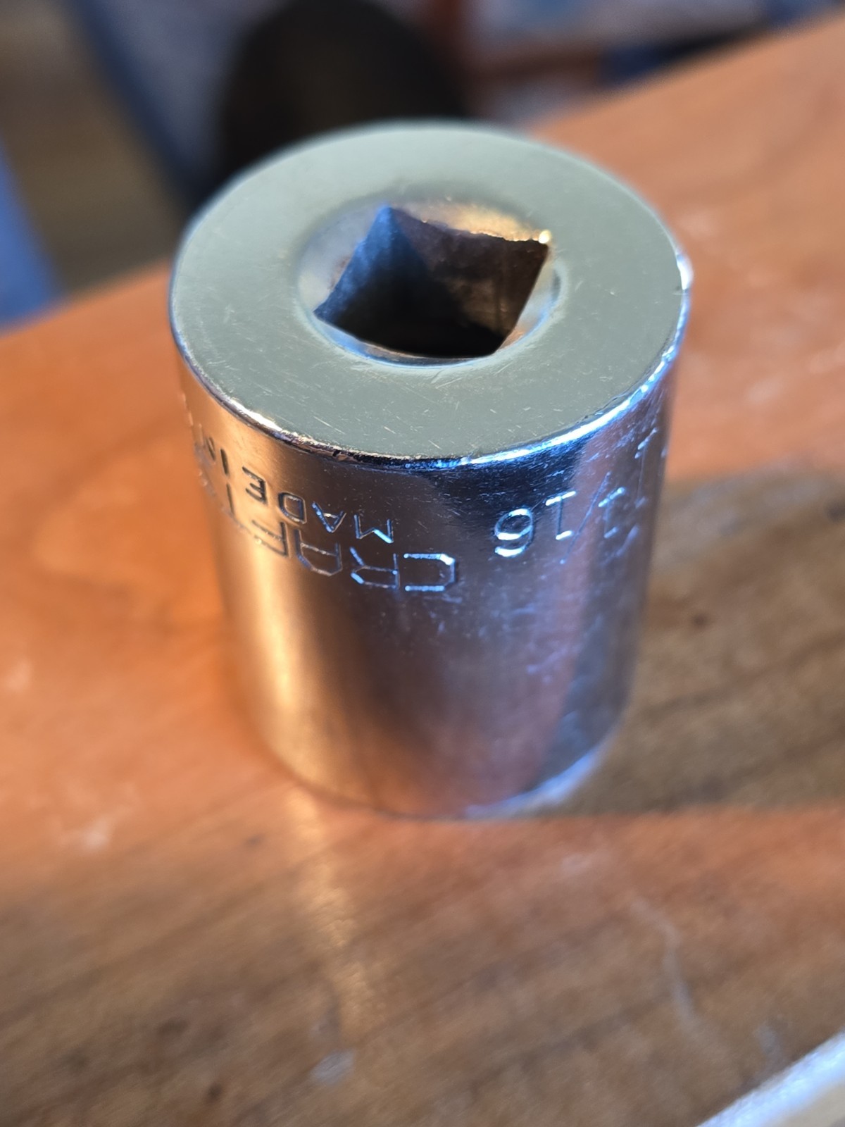 Craftsman 1-1/16″ Shallow Socket 1/2″ Drive 6 Point G Series 44067 USA