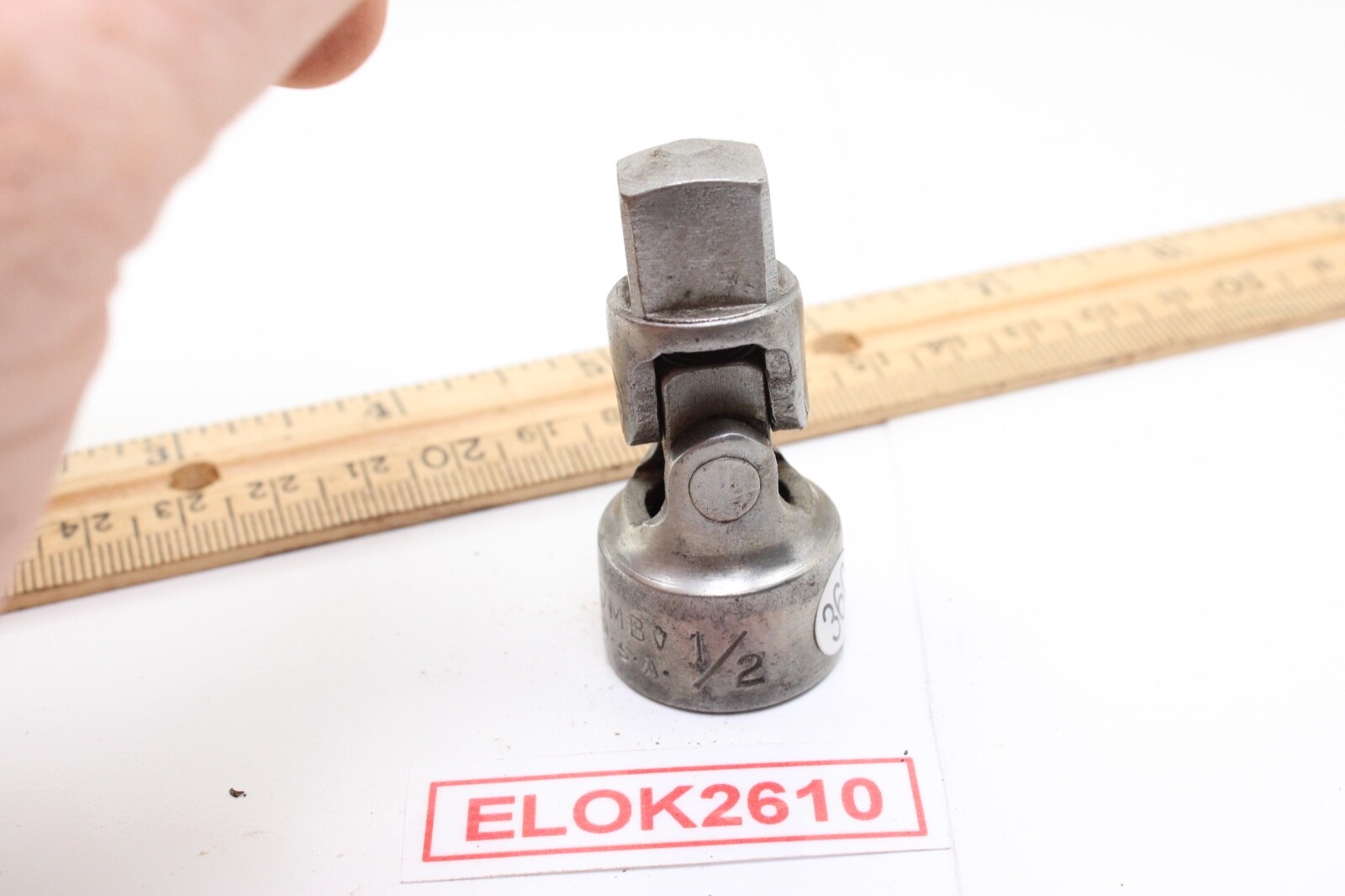 PLOMB Tools 5470 1/2″ Drive Universal Swivel Chrome Socket Joint Adapter USA