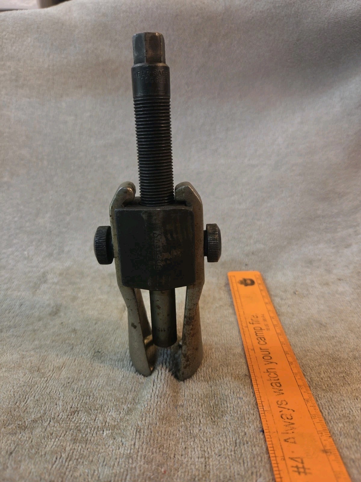 Snap On CJ 112-3 Power Steering & Alternator Puller with CJ 83-3 Pressure Screw