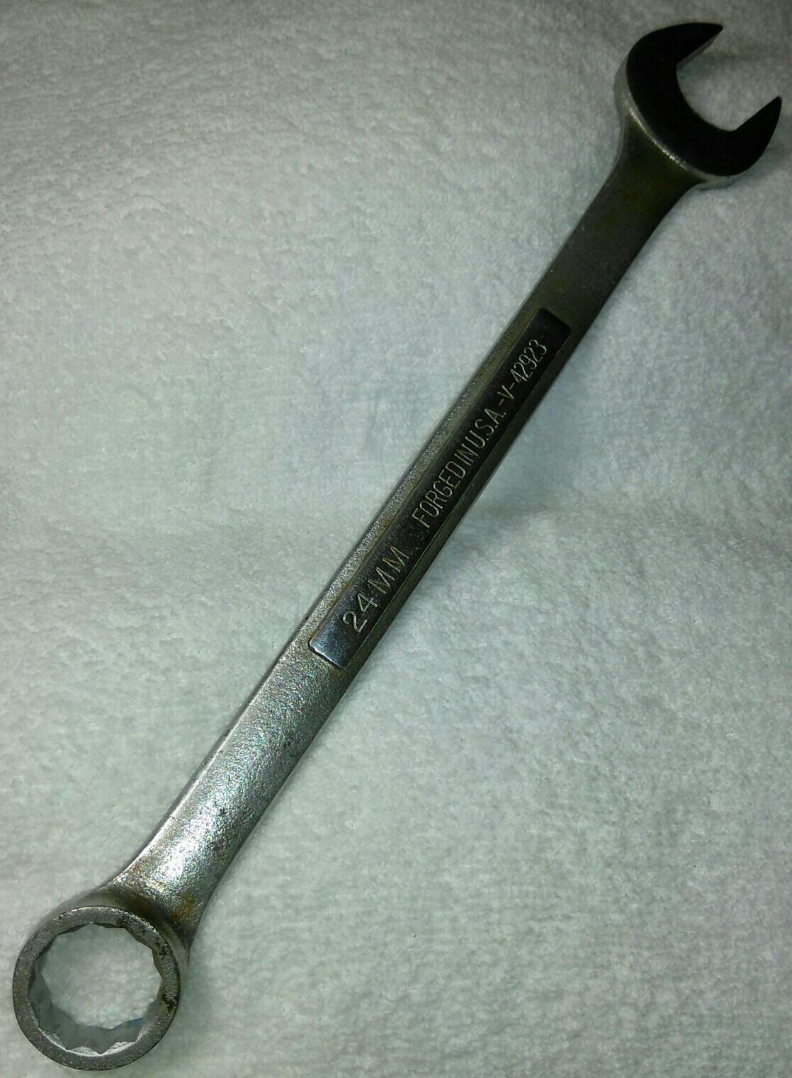 Craftsman 24mm Metric Combination Wrench 12pt v 42923 usa