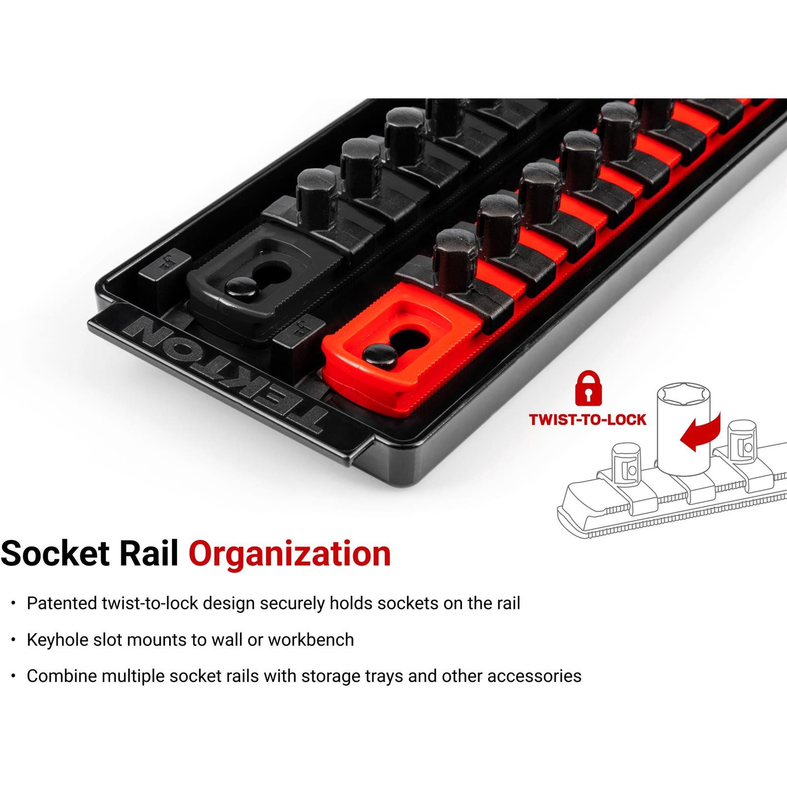 Tekton SHD91221 3/8″ Drive 12-Point Socket Set, 68-Piece