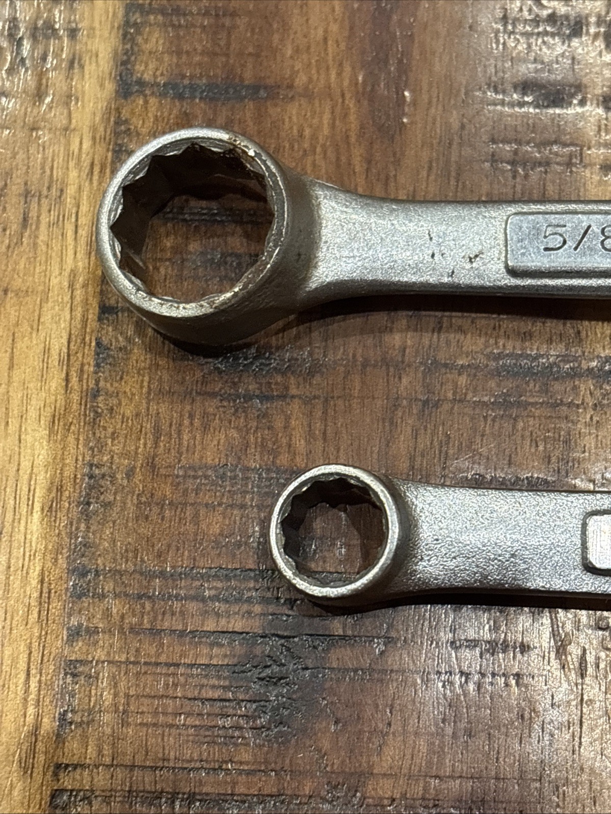 Craftsman Tools 3/8×7/16” & 5/8×3/4” 12pt Double Box End Wrenches 2pc SAE USA