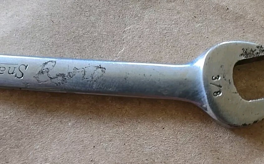 Snap On 3/8″ 12PT Short Chrome Combination Wrench OEX-120