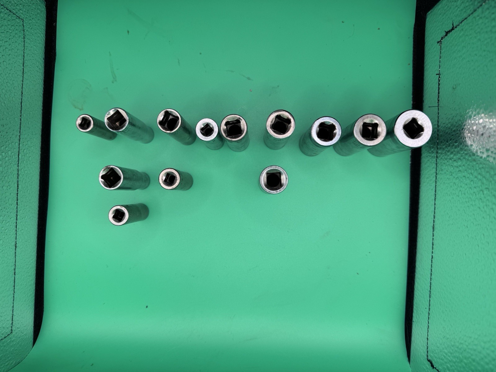 Craftsman CMMT Deep Metric Socket Lot 1/4” & 1/2” Drive 9mm-16mm; 19mm; Extras