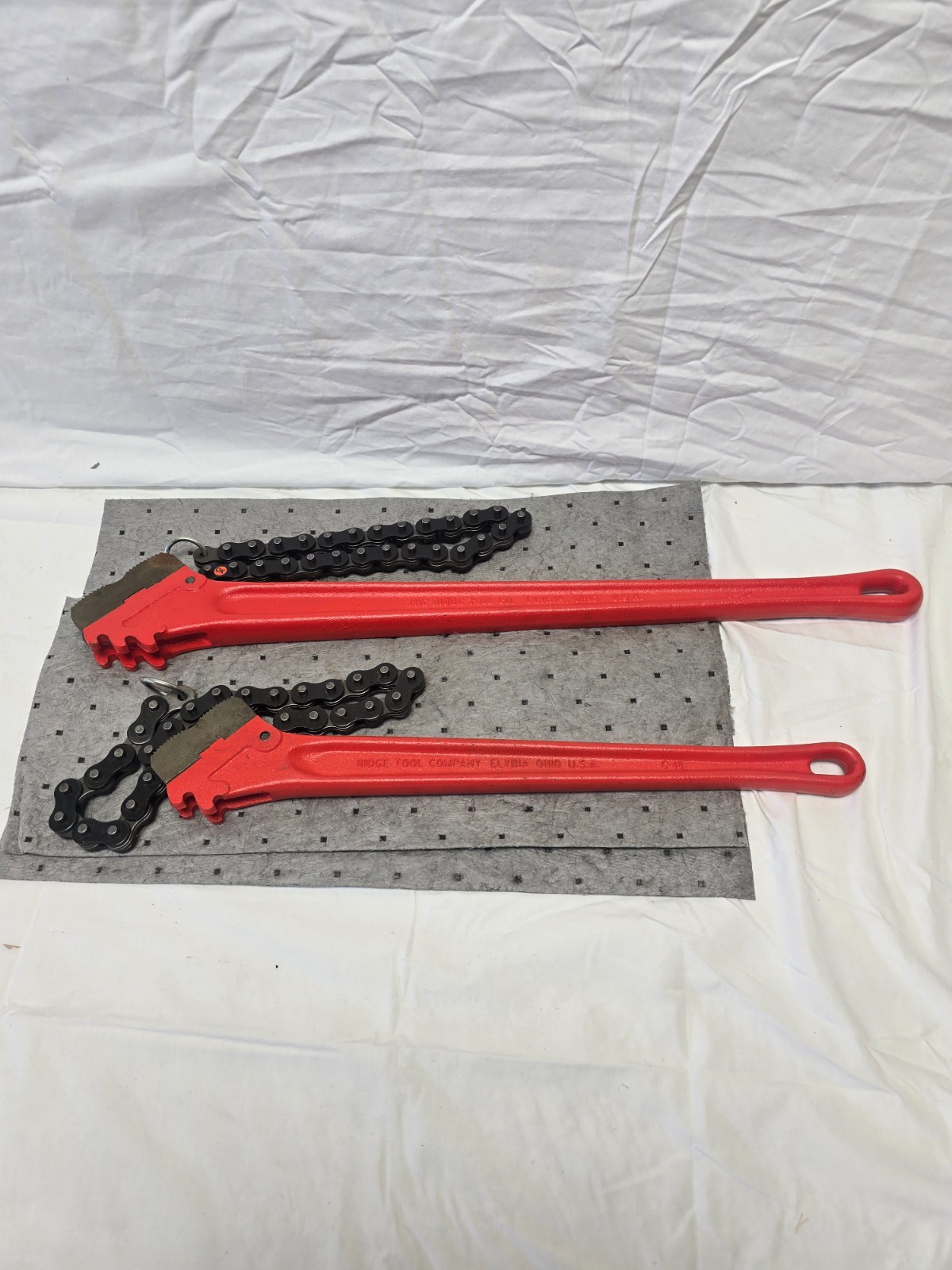 Ridgid chain wrenchs C24 and C18