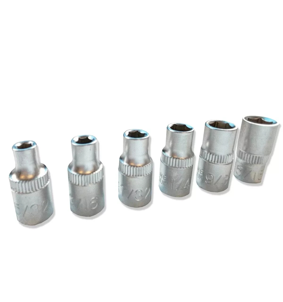 Imperial SAE Socket Set – 24pc 1/2″ & 1/4″ Drive 6-Point Cr-V Steel With Case