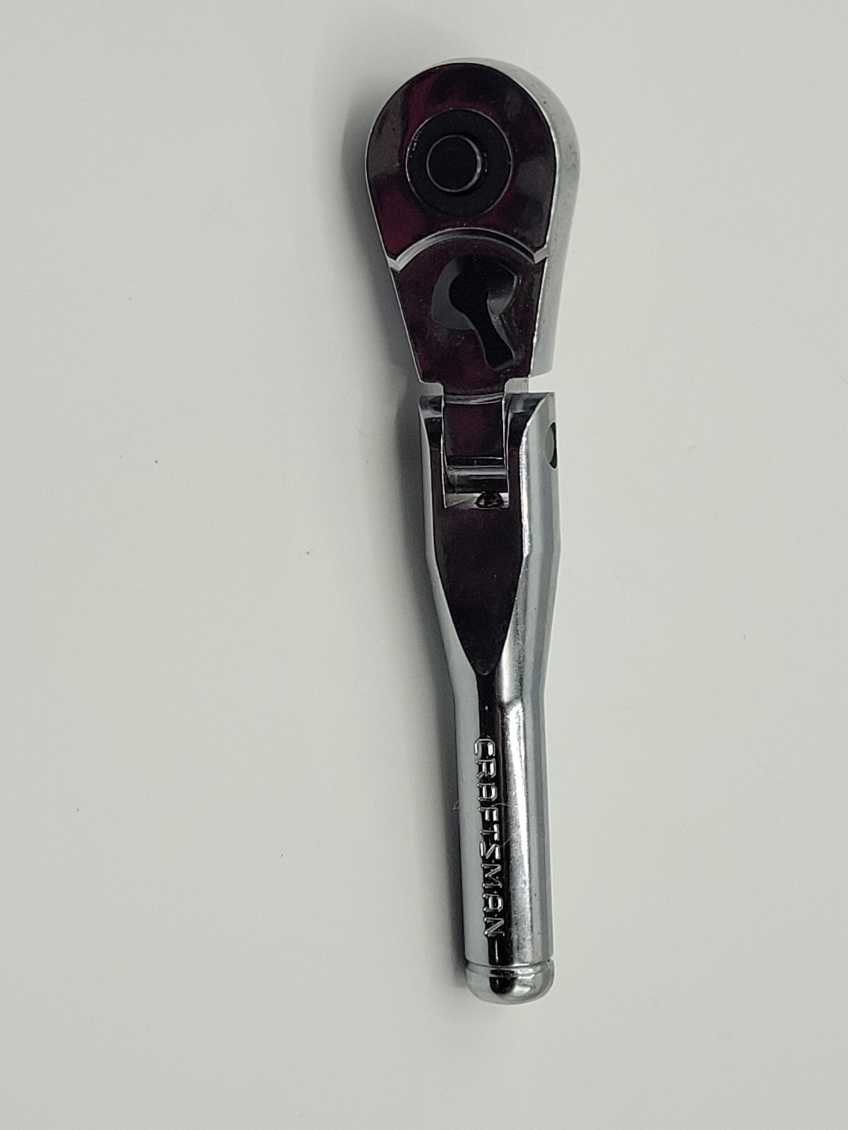 Craftsman 3/8″ Drive Stubby Flex Head Quick Release Ratchet USA 44834 L-AD