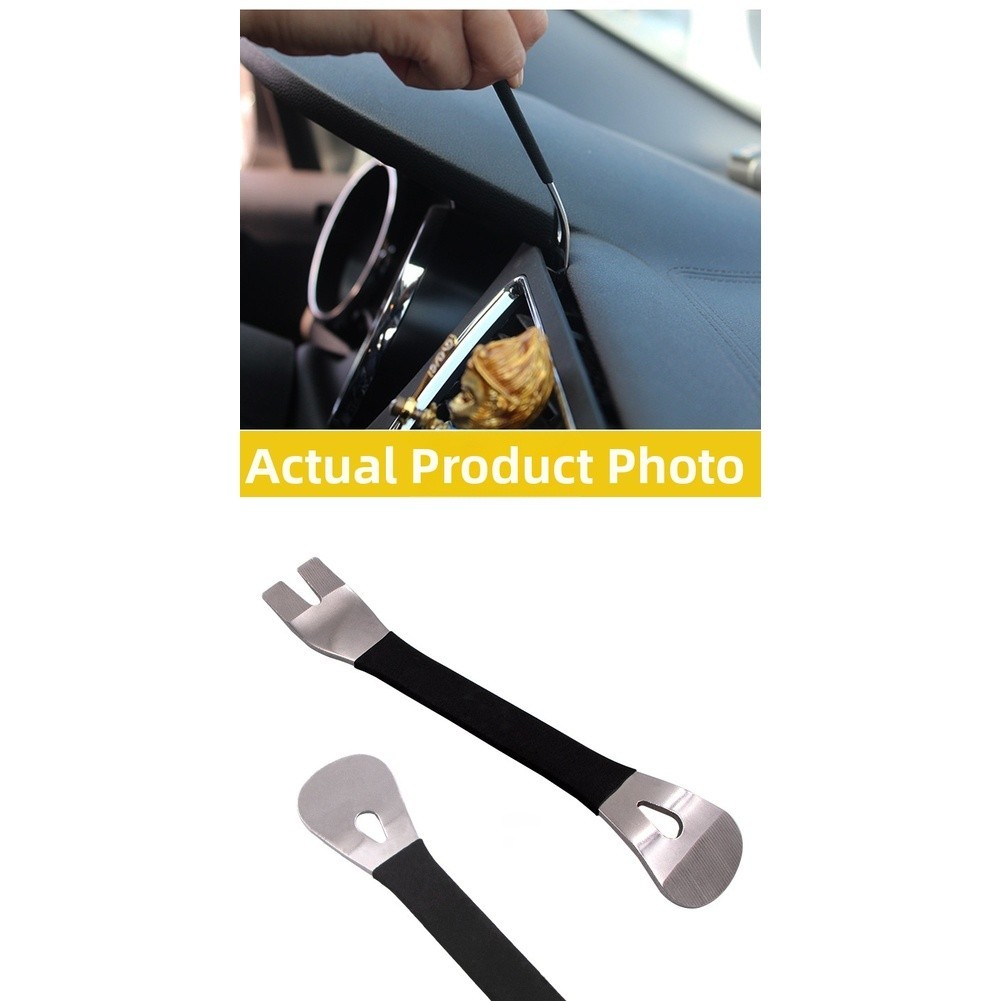 Sturdy Metal U Shaped Pry Bar for Car Audio For Dash and for interior Clip