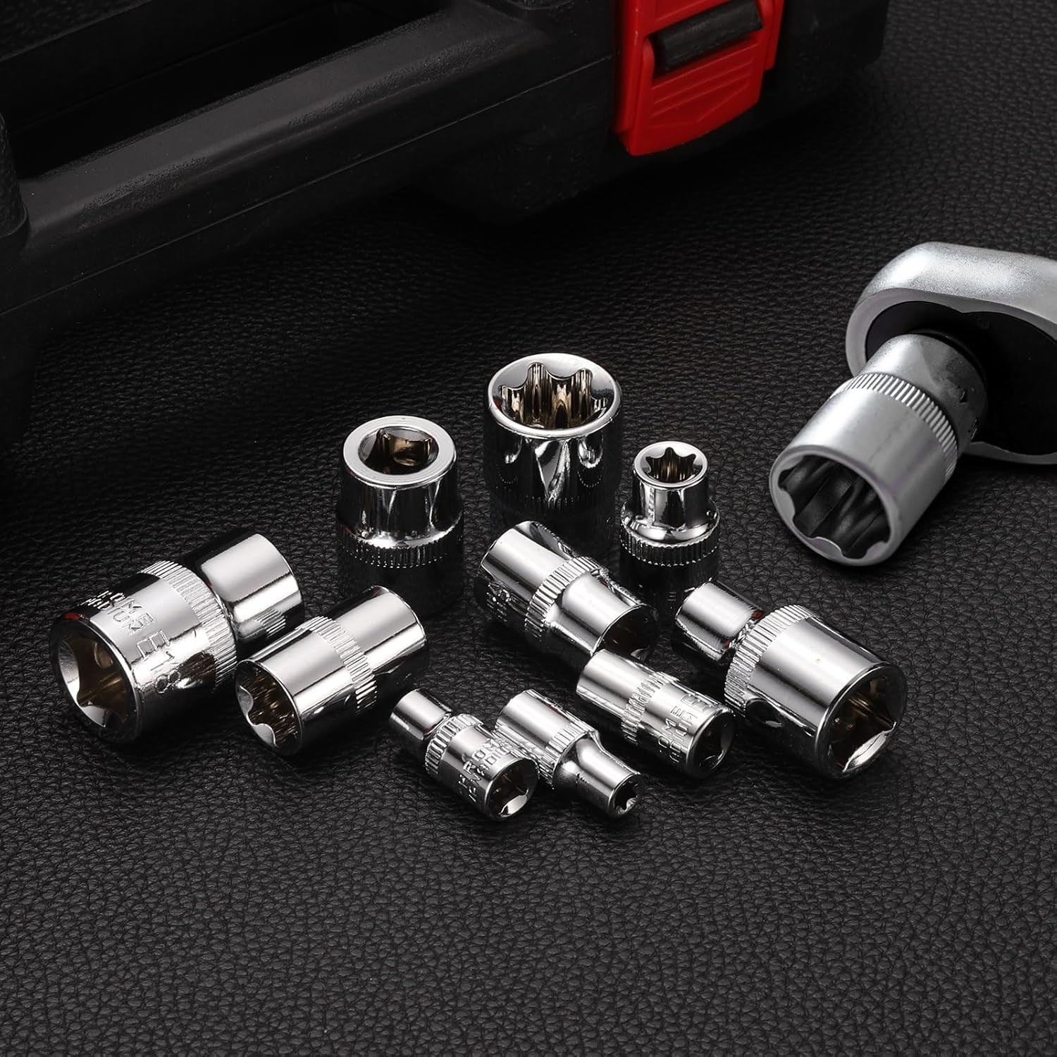 2pcs E10 External Torx Socket Set Compatible with Automotive Machinery 1/4″ D…