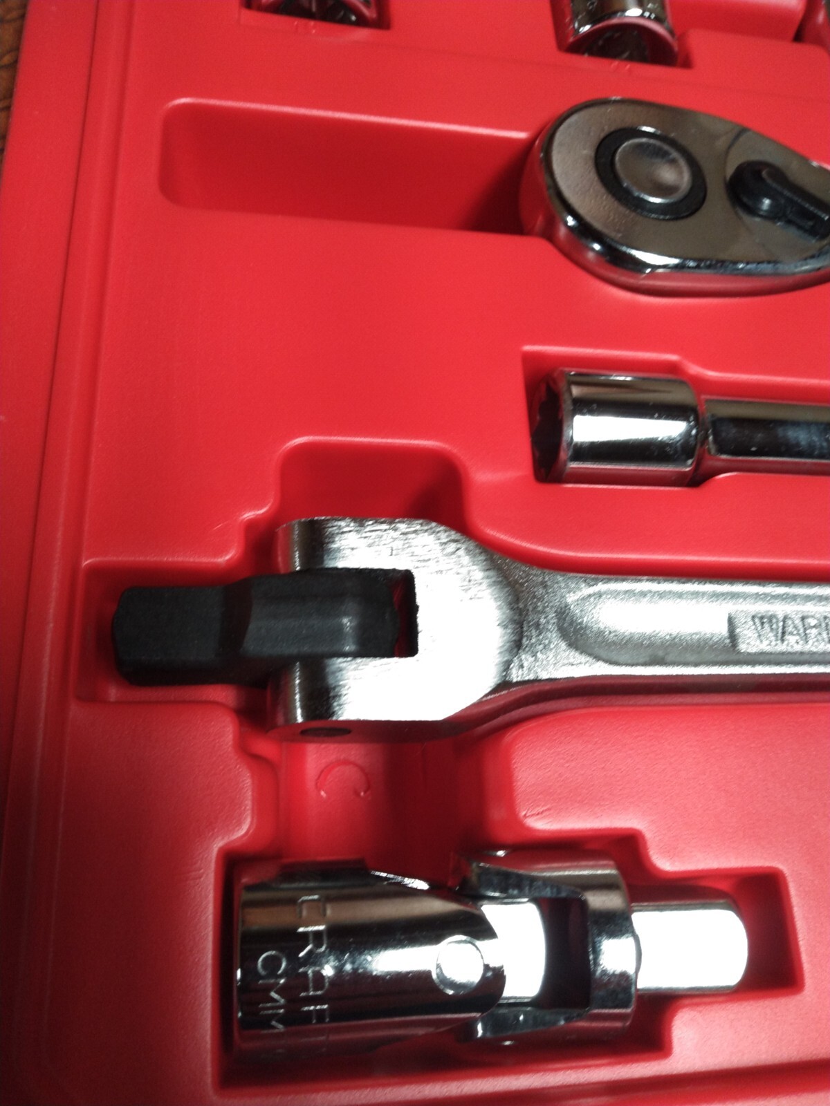 Craftsman SAE Metric 33pcs 1/2″ Drive Mechanics Tool Socket Set Large Sizes