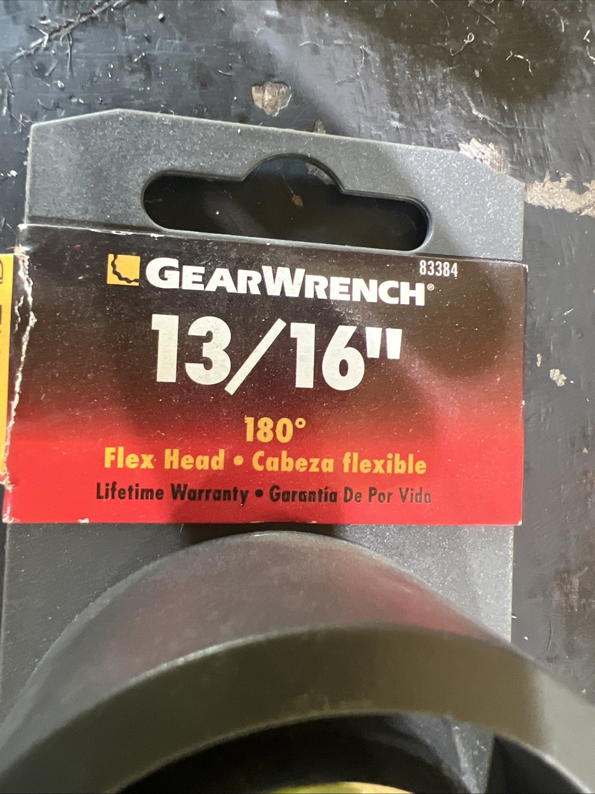 Gearwrench 83384 13/16 Flex Head Ratcheting Combination Wrench Brand NEW