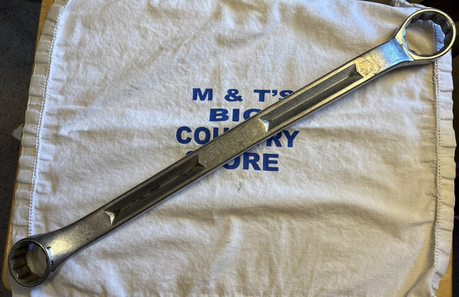 1966 Snap-on USA 12pt 1-7/16″ x 1-5/8″ Offset Combination Wrench XV-4652